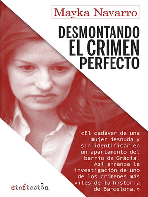 cover image of Desmontando el crimen perfecto
